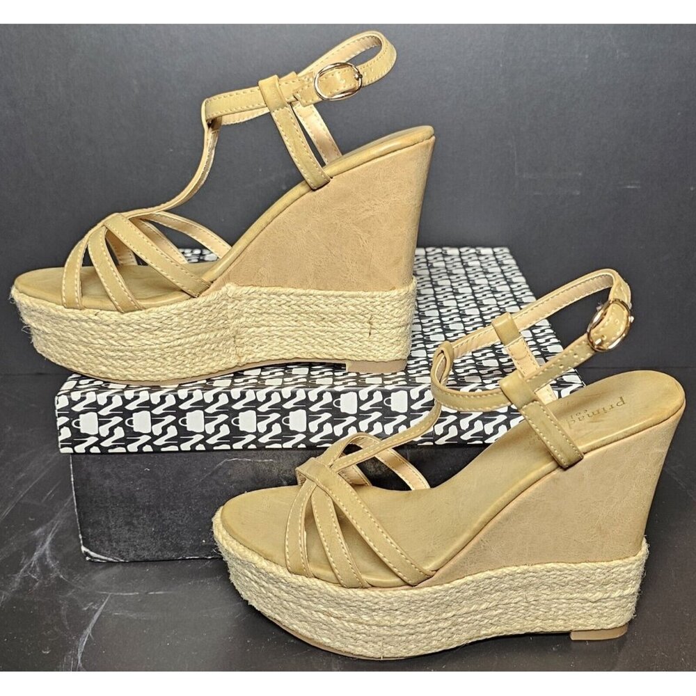 PRIMADONNA COLLECTION WOMEN SIZE EURO 37 BEIGE NEW /BOX 82005 ECP